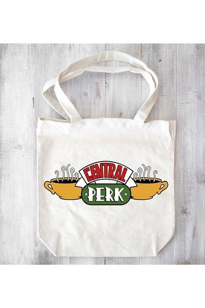 GİFTORA Friends Central Perk Printed Raw Cloth
