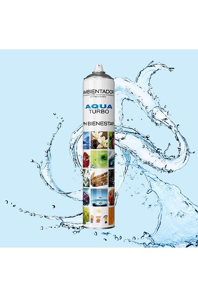 10Q Aroma Professional room air freshener Turbo Spray 750ml - Aqua