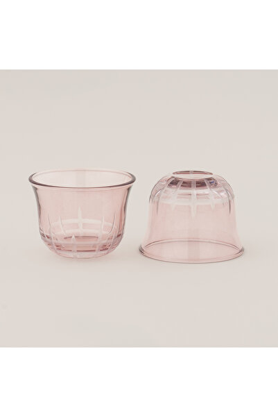 Dallaty 6pcs arabic coffee cup set, light purple