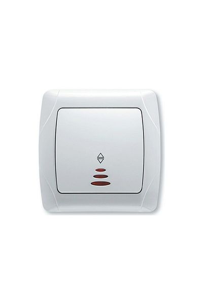 Viko by Panasonic Staircase Switch with LED Carmen VIKO