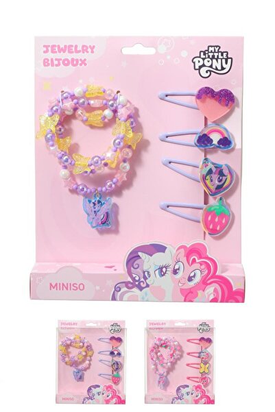 Miniso My Little Pony Lisanslı Toka Seti (6 Adet)