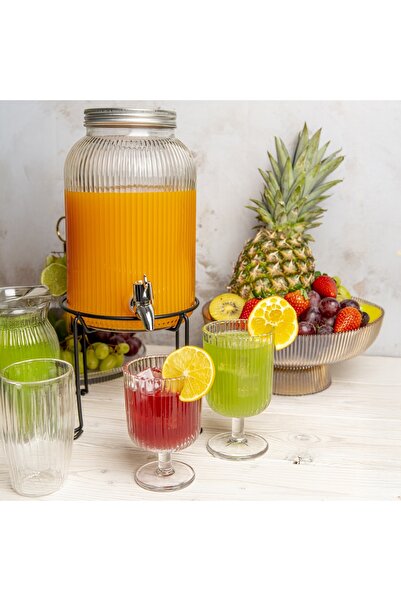 Ambition Beverage dispenser with tap, 4L, Curly