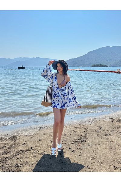ikomteks Kimono de plajă