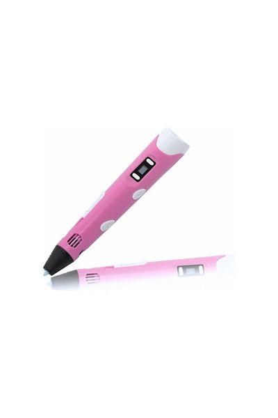 OEM Intelligent 3D Printing Pen, 3D Drawing, Pink