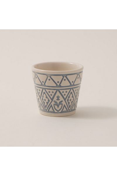 Dallaty Porcelain Coffee Cups Set 6Pcs, Blue
