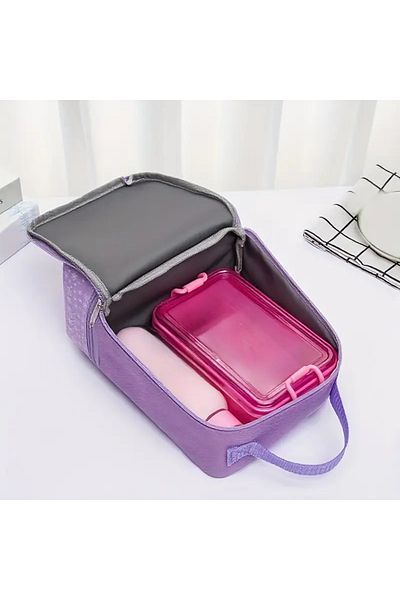 ada çanta kırtasiye Lunch Box Cinnamoroll Figure Double Compartment Blue Ad42289