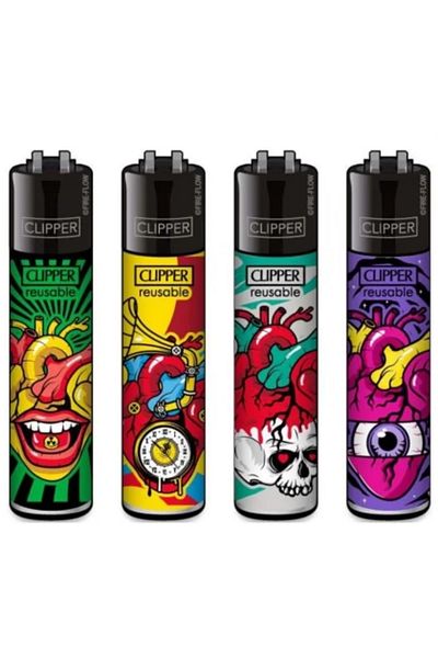 Clipper Set 4 Brichete de colectie TRIPPY HEARTS