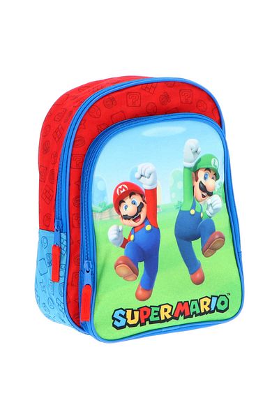 Nintendo Ghiozdan copii Super Mario - Mario si Luigi, multicolor, 30 x 24 x 8 cm