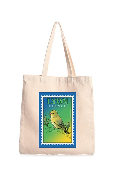 GİFTORA Lyon Printed Canvas Bag