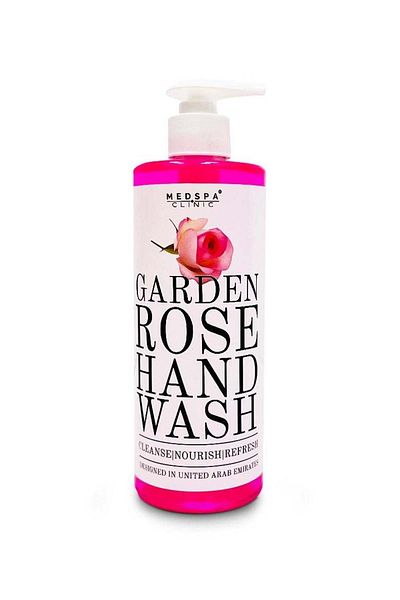 MEDSPACLINIC Garden Rose Hand Wash, Cleanse Nourish Refresh, 500ml