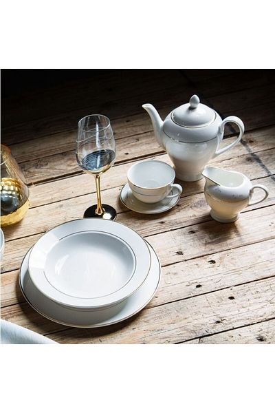 Ambition Porcelain teapot 1.1L, Aura Gold