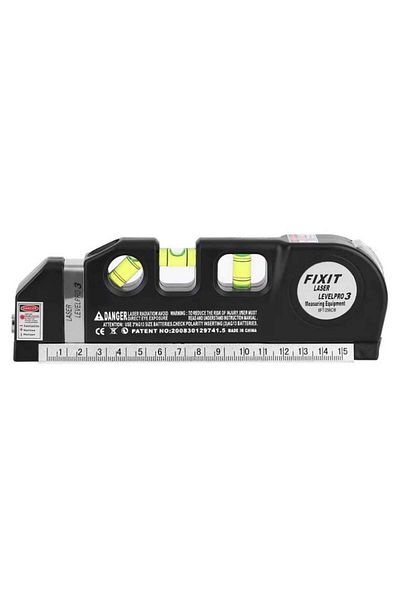 divendi-ro 6m laser level 6m, 250cm wheel and ruler, black