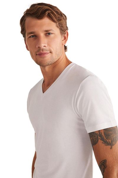 Kom Ανδρικό εσώρουχο Antonio V-Neck Cotton