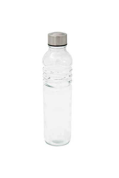Herum Transparent water bottle, Herum, with metallic thread and embossed design, 1.25 l
