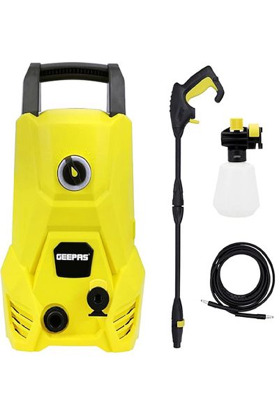 Geepas Geepas GCW19029 2500W High Pressure Car Washer, Yellow/Black