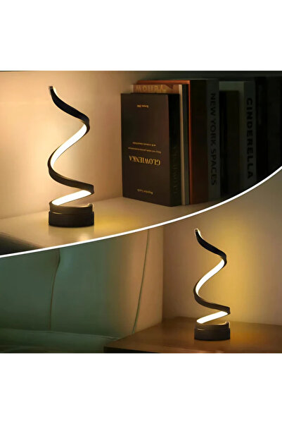 TTT Lumină de noapte în spirală ondulată