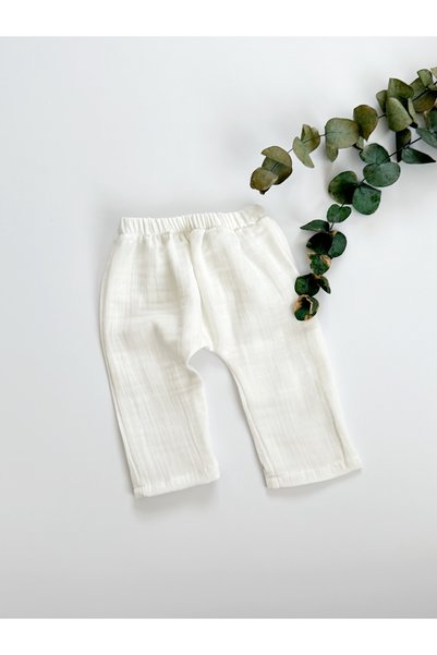 Muukh store Rabbit Ear Muslin Newborn Set |   100% Cotton |   0-3 Months |   White