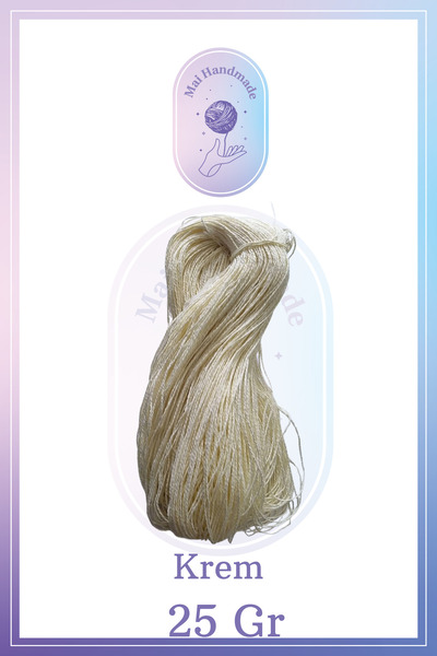 Mai Handmade Hobby ve Örgü Evi Kağıt Ip 25 gram Örgü Ip