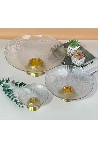 LUXXO Set 2 platouri D.15 cm, Celine