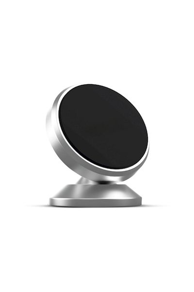 OEM Suport magnetic pentru telefon, reglabil la 360°, argintiu