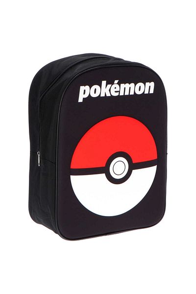 Pokemon Ghiozdan scoala pentru copii, - Poke Ball, design 3D multicolor, 40 x 30 x 13 cm
