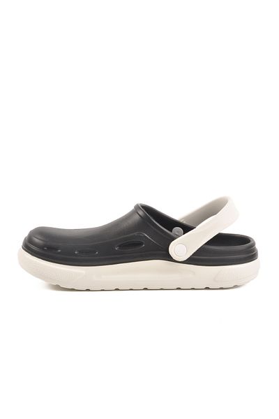 AYAKMOD Black Lightweight Eva Men's Sabo Slippers Cat m