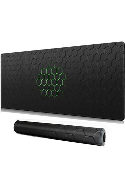 OEM Mousepad Gaming, Rubber Base, 90 x 40 cm, Black