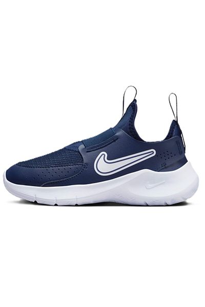 Nike Flex Runner 3(Psv)Kids Walking Shoes Rubber Banded Children's Walking Shoes Navy Blue