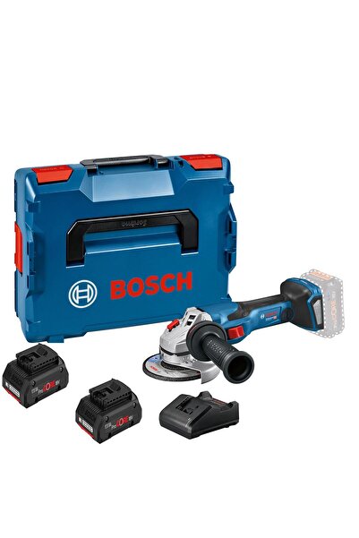 Bosch GWS 18V-15 SC Procore 2x4,0Ah Çift Akülü Taşlama Makinesi
