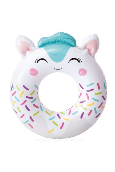 Intex Inflatable swim ring for children with model, Intex, Multicolor, 84 x 76 cm