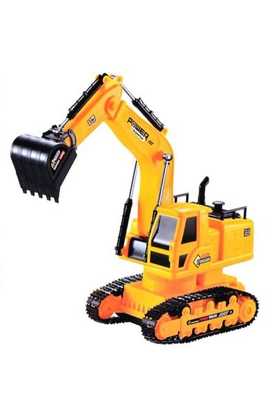 OEM Toy Excavator with Movement, Yellow, 35 x 22 cm