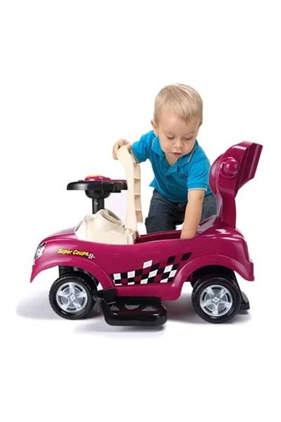 Cool Baby 3-In-1 Super Coupe Activity Ride On Car With Push Walker 84x43x84cm