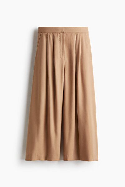 H&M Gabardin Culotte Pantolon