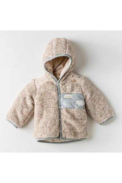 andywawa Time to Relax Baby Jacket Ac24050 Beige