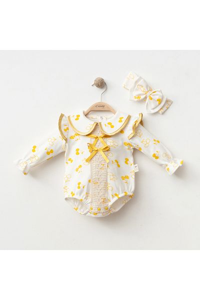 Bulut Baby Baby Girl's Dessert Desan 2-Piece Romper Suit 100% Cotton