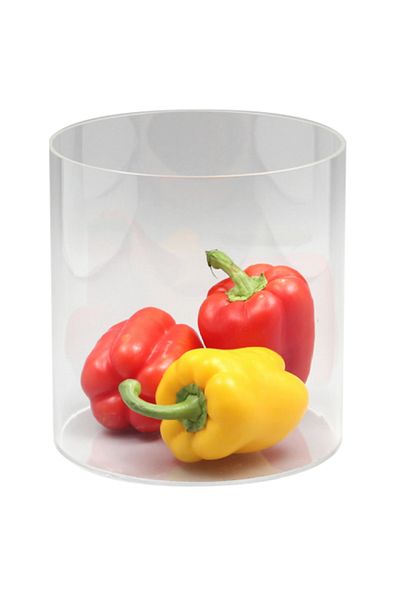 Raki Round acrylic buffet presentation display 20x20cm
