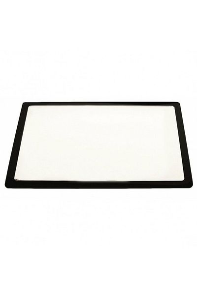 Raki Rectangular acrylic presentation tray with mirror surface and handles