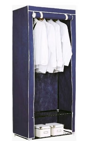 Home Box Accord Fabric Wardrobe Blue