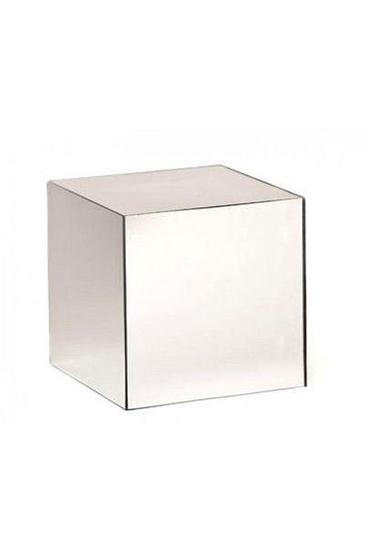 Raki Cube display buffet mirror finish 25x25x25cm