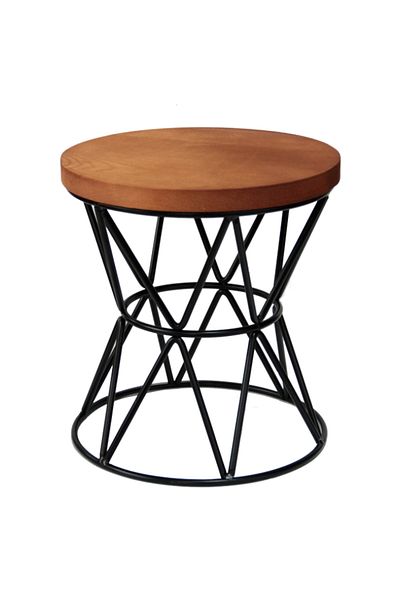 Raki Buffet presentation stand, metal/wood, RAKI, D24xh25cm