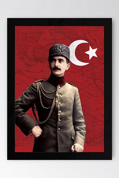 Saturn Nuri Pasha Framed Painting - Nuri Killigil