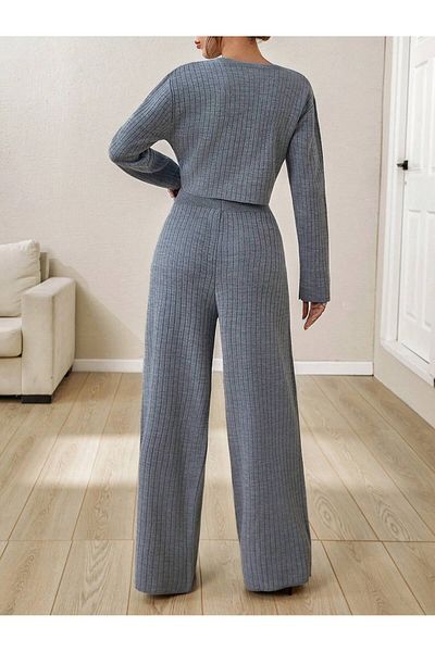 hidafashion Stone Double Knitwear Set