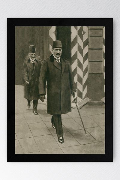 Saturn Talat Pasha Framed Painting