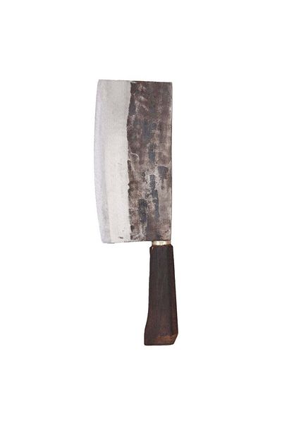 OEM Traditional Asian kitchen knife, handmade, blade length 21cm, made of carbon steel