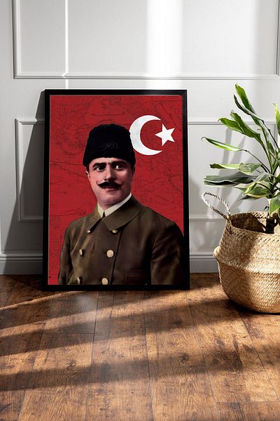 Saturn Eşref Kuşçubaşı Framed Painting