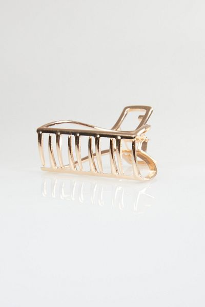Fulla Moda Shiny Metal Latch Buckle