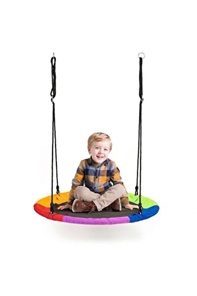 Glow Goods Balansoar circular pentru copii și adulți, diametru 100 cm, interi...