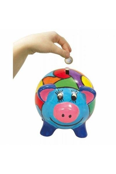 LENA Creative set Piglet Pig Piglet for painting with 12 colors