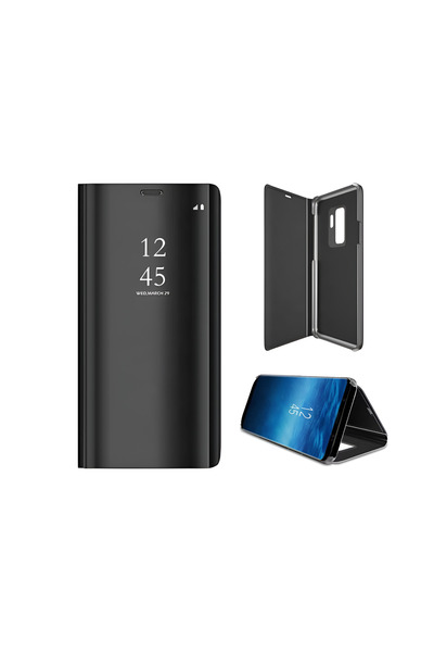 Sybero Husa Smart Clear View pentru Samsung Galaxy S22 Negru