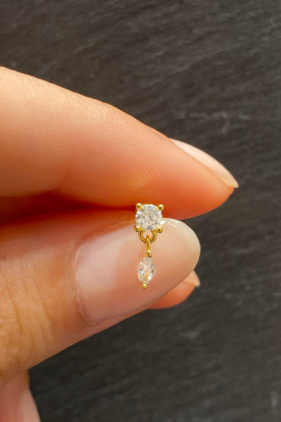 La femme by begum Beyaz Tektaş ve Markiz Sallantılı Arka Çiçek Döndürmeli Gol...